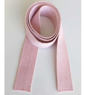 Çanta Aksesuar 4 Cm Pamuklu Kolon 1 Metre Pudra