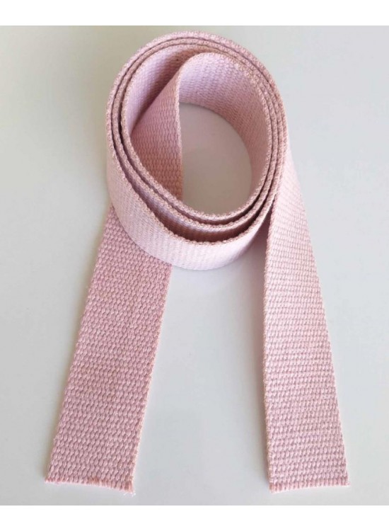 Çanta Aksesuar 4 Cm Pamuklu Kolon 1 Metre Pudra