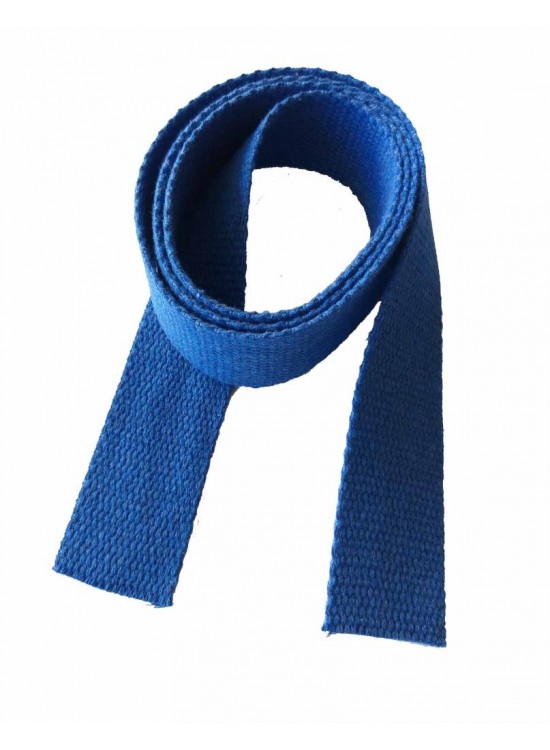 Çanta Aksesuar 4 Cm Pamuklu Kolon 1 Metre Saks Mavi