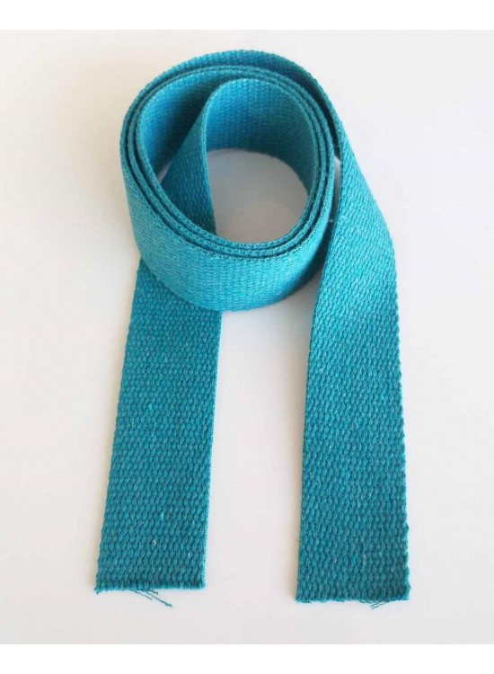 Çanta Aksesuar 4 Cm Pamuklu Kolon 1 Metre Turkuaz Çanta Aksesuar 4 Cm Pamuklu Kolon 1 Metre Turkuaz