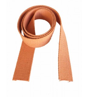 Çanta Aksesuar 4 Cm Pamuklu Kolon 1 Metre Turuncu