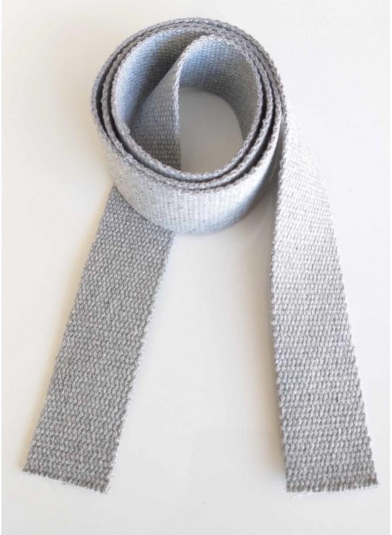 Çanta Aksesuar 4 Cm Pamuklu Kolon 2 Metre Açık Gri