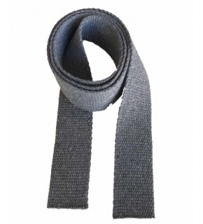 Çanta Aksesuar 4 Cm Pamuklu Kolon 2 Metre Koyu Gri