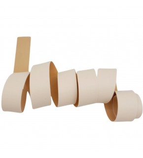 Çanta Aksesuar 4 cm Şerit Suni Deri Krem Renk 1 metre