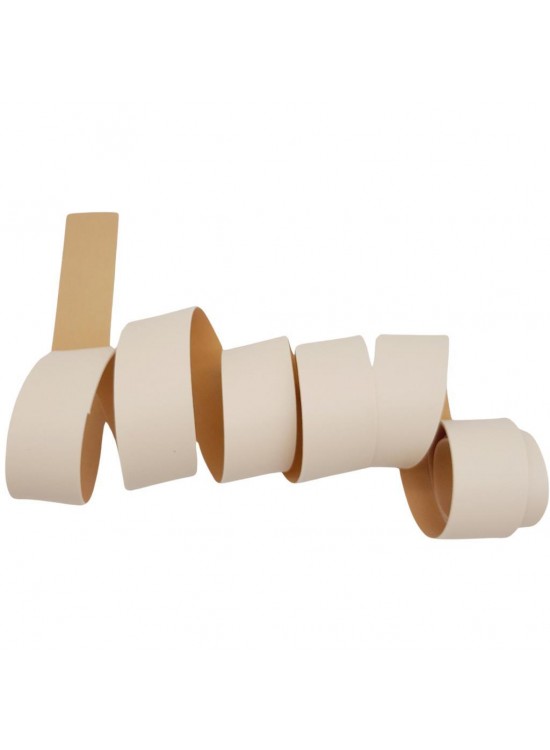 Çanta Aksesuar 4 cm Şerit Suni Deri Krem Renk 1 metre