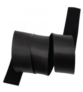 Çanta Aksesuar 4 cm Şerit Suni Deri Siyah Renk 1 metre