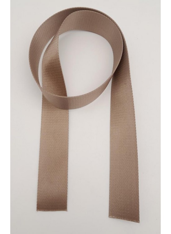 Çanta Aksesuar 4 Cm Vizon Renk Polyester Kolon 1 Metre