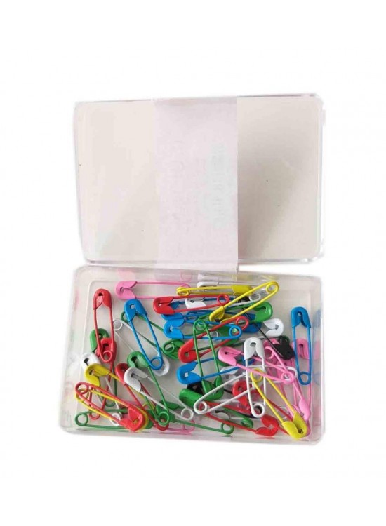 Çanta Aksesuar 40 Adet Mini Çengelli İğne Renkli