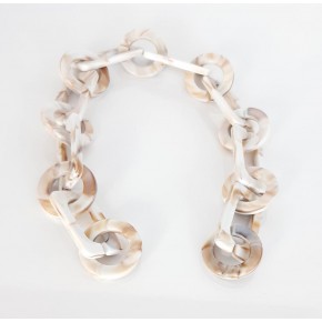 Çanta Aksesuar 40 Cm Akrilik Zincir Taba Tonlu