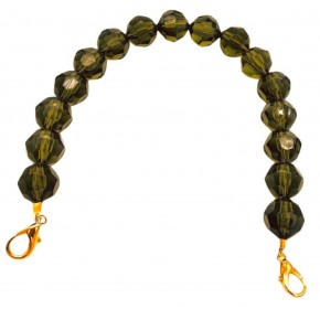 Çanta Aksesuar 41 Cm Yeşil Petek Model  Çanta Sapı Light Metalli