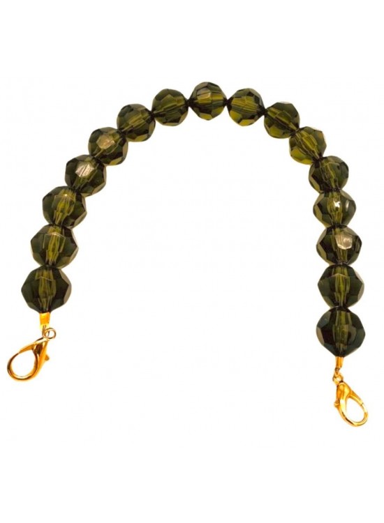 Çanta Aksesuar 41 Cm Yeşil Petek Model  Çanta Sapı Light Metalli