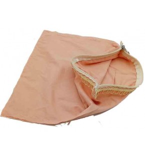 Çanta Aksesuar 43X43 Cm Dikilmiş Fermuarlı Astar Pudra