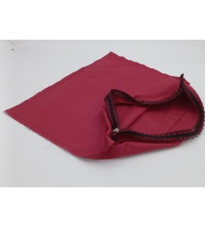 Çanta Aksesuar 45X45 Cm Dikilmiş Fermuarlı Astar Bordo