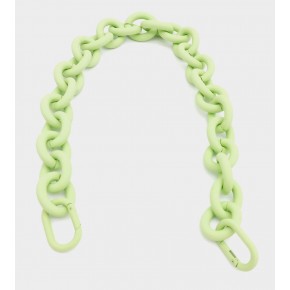 Çanta Aksesuar 48 cm Açık Yeşil Renk Buzlu (Mat) Zincir