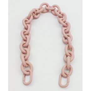 Çanta Aksesuar 48 cm Pudra Renk Buzlu (Mat) Zincir
