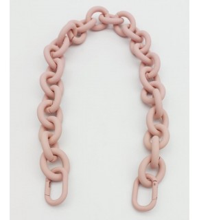Çanta Aksesuar 48 cm Pudra Renk Buzlu (Mat) Zincir