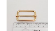 Çanta Aksesuar 4x2 Cm Light Gold Ayarlama Aparatı Sürgüt