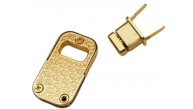 Çanta Aksesuar 4x2 cm Light Gold Kilit