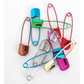 Çanta Aksesuar 5 Adet Renkli Çengelli İğne 4 Cm Küçük