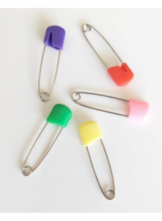 Çanta Aksesuar 5 Adet Renkli Çengelli İğne