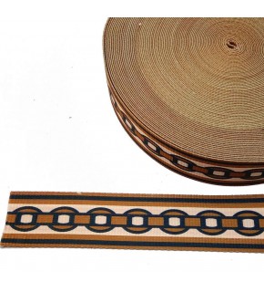 Çanta Aksesuar 5 Cm Desenli  Polyester Kolon