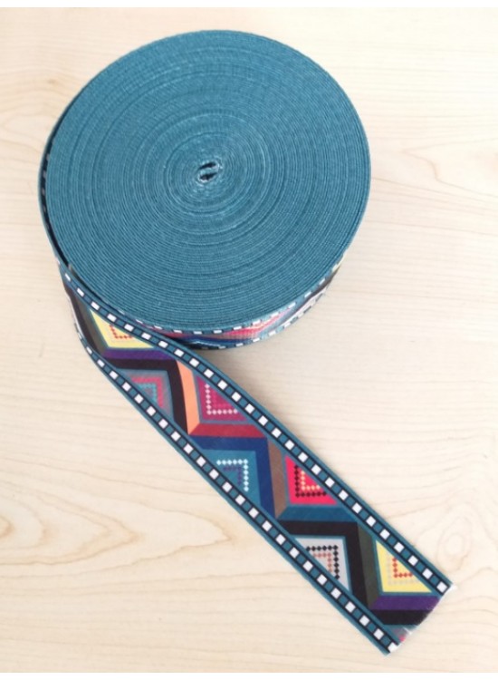 Çanta Aksesuar 5 Cm Desenli Polyester Kolon V Desen