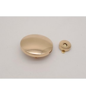 Çanta Aksesuar 5 cm Yuvarlak Mıknatıslı Kilit Light Gold