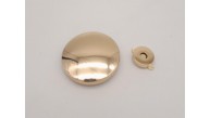 Çanta Aksesuar 5 cm Yuvarlak Mıknatıslı Kilit Light Gold Çanta Aksesuar 5 cm Yuvarlak Mıknatıslı Kilit Light Gold