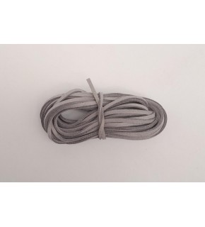 Çanta Aksesuar 5 metre Açık Gri Nubuk Deri İp No:16