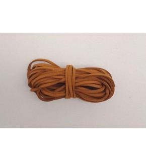 Çanta Aksesuar 5 metre Açık Taba Nubuk Deri İp No:15