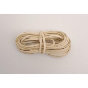 Çanta Aksesuar 5 metre Bej Nubuk Deri İp No:9