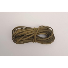 Çanta Aksesuar 5 metre Haki Nubuk Deri İp No:4