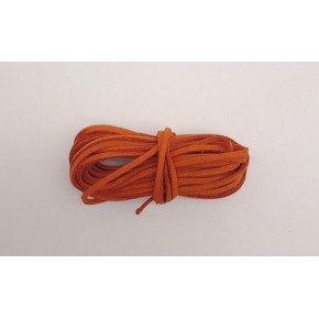 Çanta Aksesuar 5 metre Kiremit Renk Nubuk Deri İp No:20