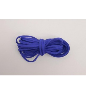 Çanta Aksesuar 5 metre Saks Mavi Nubuk Deri İp No:21