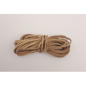 Çanta Aksesuar 5 metre Vizon Nubuk Deri İp No:8