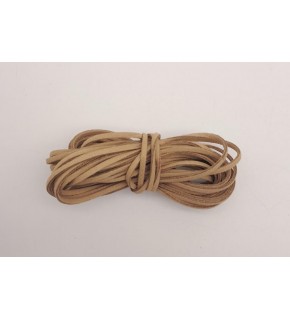 Çanta Aksesuar 5 metre Vizon Nubuk Deri İp No:8