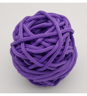 Çanta Aksesuar 5 mm Lila Renk Polyester Makrome