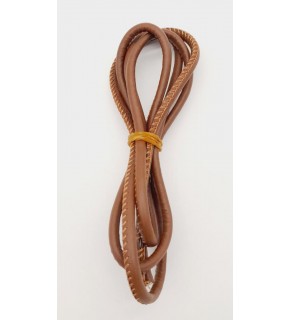 Çanta Aksesuar 5 Mm Taba Renk Suni Deri İp 1 metre