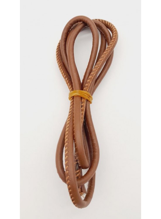 Çanta Aksesuar 5 Mm Taba Renk Suni Deri İp 1 metre