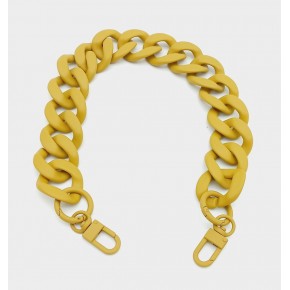 Çanta Aksesuar 50x3.3 cm Hardal Renk Buzlu (Mat) Zincir