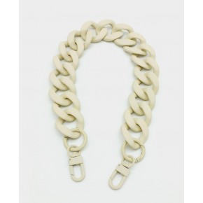Çanta Aksesuar 50x3.3 cm Krem Renk Buzlu (Mat) Zincir