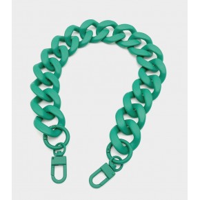 Çanta Aksesuar 50x3.3 cm Yeşil Renk Buzlu (Mat) Zincir
