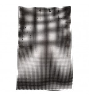 Çanta Aksesuar 50x33 cm Plastik Kanvas Plaka Siyah Renk