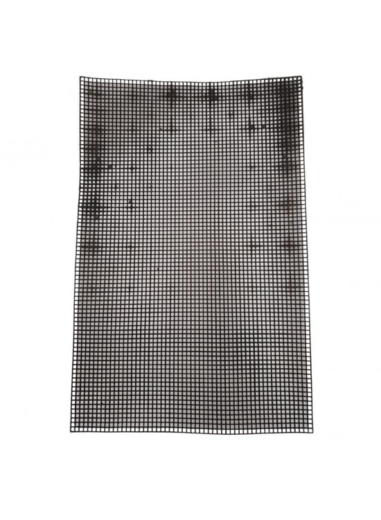 Çanta Aksesuar 50x33 cm Plastik Kanvas Plaka Siyah Renk