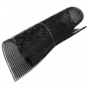 Çanta Aksesuar 50x33 cm Plastik Kanvas Plaka Siyah Renk