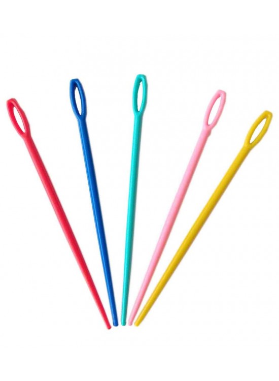 Çanta Aksesuar 5Li Renkli Yün İğnesi