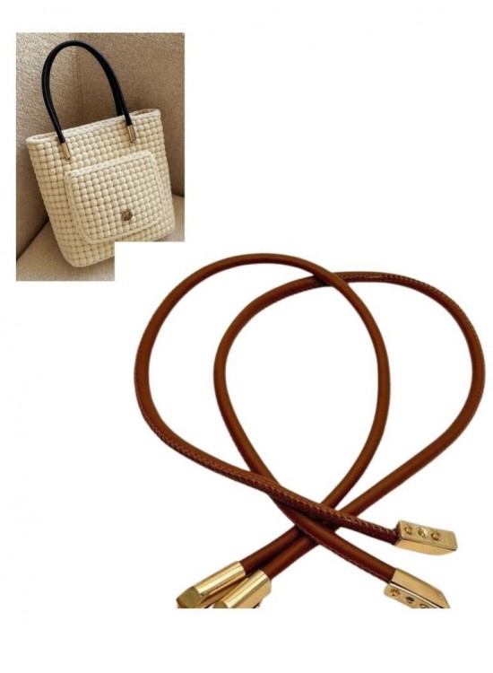 Çanta Aksesuar 60 cm Taba Renk Trend Model Çift Çanta Sapı Çanta Aksesuar 60 cm Taba Renk Trend Model Çift Çanta Sapı