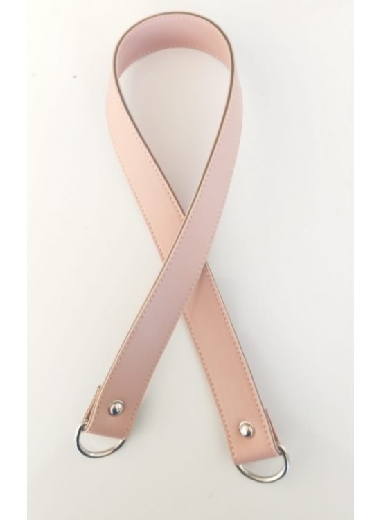 Çanta Aksesuar 67X3 Cm Pudra Renk Suni Deri Çanta Sapı