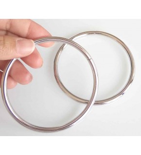 Çanta Aksesuar 7 Cm Gümüş Renk Metal Çanta Sapı, Halka