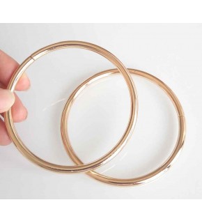 Çanta Aksesuar 7 Cm Light Gold Renk Metal Çanta Sapı, Halka